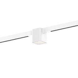 LED Schienenstrahler DOCUS ON STREX 1.0, 25�, 48V, 7W, 3000K, 470lm, IP20, Schiene wei� / Leuchte wei�