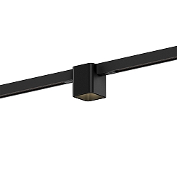 LED Schienenstrahler DOCUS ON STREX 1.0, 25�, 48V, 7W, 3000K, 470lm, IP20, dimmbar, Schiene schwarz / Leuchte schwarz