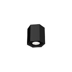 Deckenaufbaudownlight HEXO MINI 1.0 PAR16, GU10, IP20, ohne Reflektor, schwarz