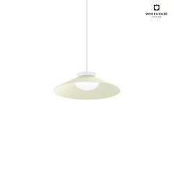 pendant luminaire CLEA 1.0 -  35CM round, direct / indirect IP20, blue green, jade dimmable