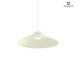 pendant luminaire CLEA 2.0 -  50CM round, direct / indirect IP20, blue green, jade dimmable