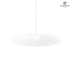 pendant luminaire CLEA 3.0 -  70CM round, direct / indirect IP20, white matt dimmable
