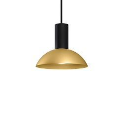 pendant luminaire ODREY CEILING SUSP 1.7 GU10 IP20, gold, black matt 