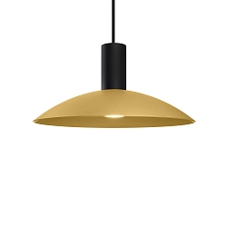 pendant luminaire ODREY CEILING SUSP 1.8 PAR16 GU10 IP20, gold, black matt 