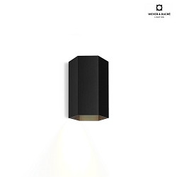 Wall luminaire HEXO MINI 1.0 PAR16, GU10 max. 12W, black