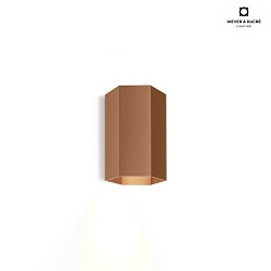 Wall luminaire HEXO MINI 1.0 PAR16, GU10 max. 12W, copper