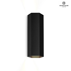 Wall luminaire HEXO MINI 2.0 PAR16, 2x GU10 max. 12W, black
