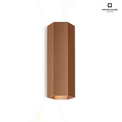 Wall luminaire HEXO MINI 2.0 PAR16, 2x GU10 max. 12W, copper
