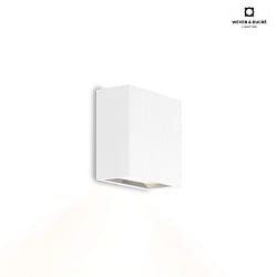Luminaire mural CENTRAL 1.0 - UP OR DOWN  1 flamme, plat IP20, mat, blanc trafic gradable
