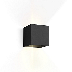 Lampada da parete BOX 1.0 su / gi G9 IP20, Nero dimmerabile