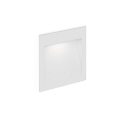 LED Wandeinbauleuchte ORIS WALL REC 1.3, IP20, 13x13cm, 350/700mA 9V (exkl. BG), 3/7W (multi) 3000K, CRi >90, wei�