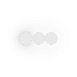 wall luminaire DOT WALL SURF 3.0 IP20, white matt dimmable