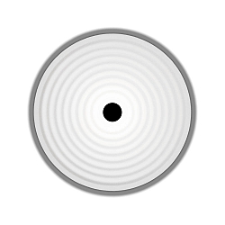 wall luminaire TAPIS SOFT WALL SURF 1.0 IP20, white dimmable