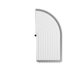 lment dcoratif TAPIS SOFT WALL SURF 3.1, blanche