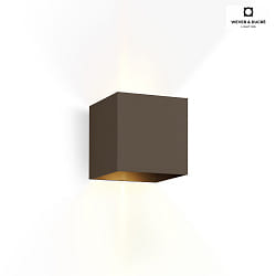 LED Wandleuchte BOX 2.0, Up&Down, 6W 1800-2850K 2x200lm, dimmbar, bronze