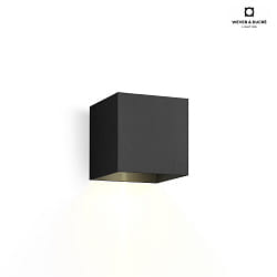 LED Wandleuchte BOX 1.0, Up or Down, 6W 1800-2850K 400lm, dimmbar, schwarz
