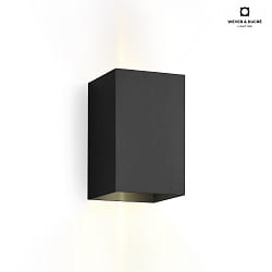 LED Wandleuchte BOX 3.0, Up&Down, 6W 1800-2850K 2x200lm, dimmbar, schwarz