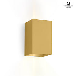 LED Wandleuchte BOX 3.0, Up&Down, 6W 1800-2850K 2x200lm, dimmbar, gold