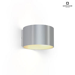 LED Wandleuchte RAY 2.0, Up&Down, 2x 3W 1800-2850K, dimmbar, Winkel verstellbar, aluminium