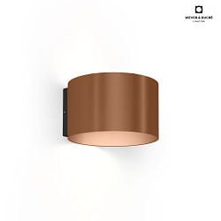 LED Wandleuchte RAY 2.0, Up&Down, 2x 3W 1800-2850K, dimmbar, Winkel verstellbar, kupfer