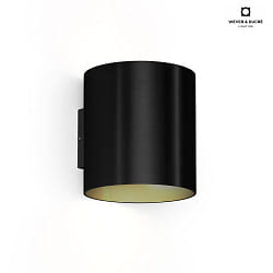 LED Wandleuchte RAY 3.0, Up&Down, 2x 3W 1800-2850K, dimmbar, Winkel verstellbar, schwarz