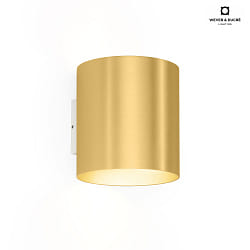 LED Wandleuchte RAY 3.0, Up&Down, 2x 3W 1800-2850K, dimmbar, Winkel verstellbar, gold