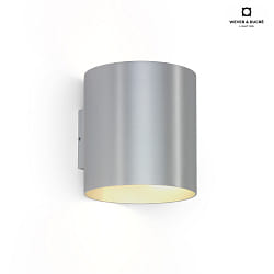 LED Wandleuchte RAY 3.0, Up&Down, 2x 3W 1800-2850K, dimmbar, Winkel verstellbar, aluminium