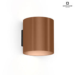 LED Wandleuchte RAY 3.0, Up&Down, 2x 3W 1800-2850K, dimmbar, Winkel verstellbar, kupfer