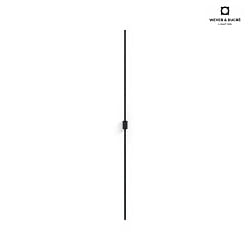 Lampada da parete FINLIN 2.0 IP20, nero dimmerabile