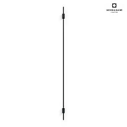 Lampada da parete FINLIN 3.0 IP20, nero dimmerabile