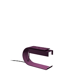 Tischleuchte CG01, E14, IP20, aubergine