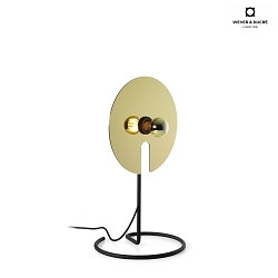 Lampada da tavolo MIRRO TABLE 1.0 piccolo, con dimmer a cavo E27 IP20, oro dimmerabile
