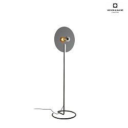 Lampada da tavolo MIRRO TABLE 2.0 medio, con dimmer a cavo E27 IP20, cromo, nero dimmerabile