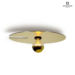 Lampada da parete MIRRO WALL 2.0 E27 IP20, oro dimmerabile
