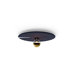 wall and ceiling luminaire MIRRO SOFT CEILING / WALL SURF 2.0 E27 IP20, blue 