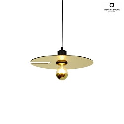 Luci a sospesione MIRRO 1.0 piccolo E27 IP20, oro dimmerabile