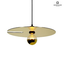 Luci a sospesione MIRRO 2.0 medio E27 IP20, oro dimmerabile