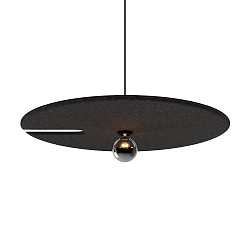 pendant luminaire MIRRO SOFT CEILING SUSP 3.0 E27 IP20, anthracite 