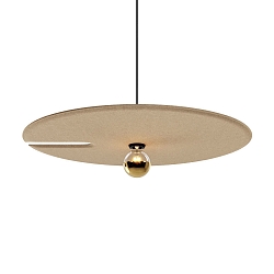 pendant luminaire MIRRO SOFT CEILING SUSP 3.0 E27 IP20, sandstone 