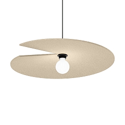 Pendelleuchte SPIRRA SOFT 1.0, E27, IP20, Kabel 250cm, Filz Kalkstein