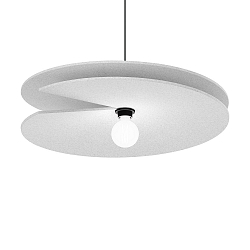 Pendelleuchte SPIRRA SOFT 2.0, E27, IP20, Kabel 250cm, Filz marmorgrau