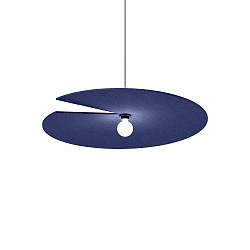 Pendelleuchte SPIRRA SOFT 3.0, E27, IP20, Kabel 250cm, Filz indigoblau