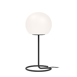 Lampada da tavolo DRO TABLE HIGH 3.0 grande, lang, dimmerabile E27 IP20, Verniciato a polvere, Bianco dimmerabile