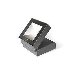 LED Outdoor Spot X-BEAM 1.0, COB-Optik, IP65, 17W 3000K 1410lm 120, tiltable, dimmable, dark grey