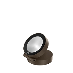 Projecteur X-BEAM ROUND OUTDOOR WALL / FLOOR SURF PROJ 1.0 IP65, bronze gradable