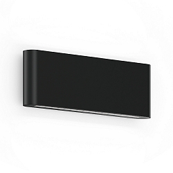 LED Outdoor Wandleuchte KIOSK 2.0, 22W, 3000K, 2000lm, IP65, schwarz