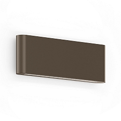 LED Outdoor Wandleuchte KIOSK 2.0, 22W, 3000K, 2000lm, IP65, bronze