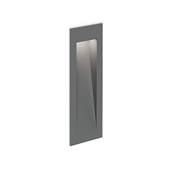 Eclairage d'extrieur encastr ORIS OUTDOOR WALL REC 0.7 IP65, gris 