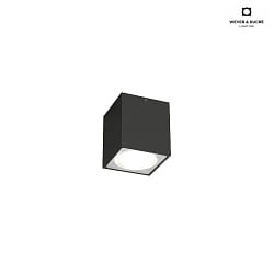Outdoor LED Deckenleuchte TRAM CARR 1.0, IP65, eckig, 6W 3000K 36, CRi >90, dimmbar, anthrazit