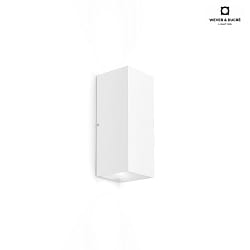 LED Outdoor Wall luminaire TRAIN 2.0, IP65, 2-sided, 8W 3000K 38, CRi >90, dimmable, white